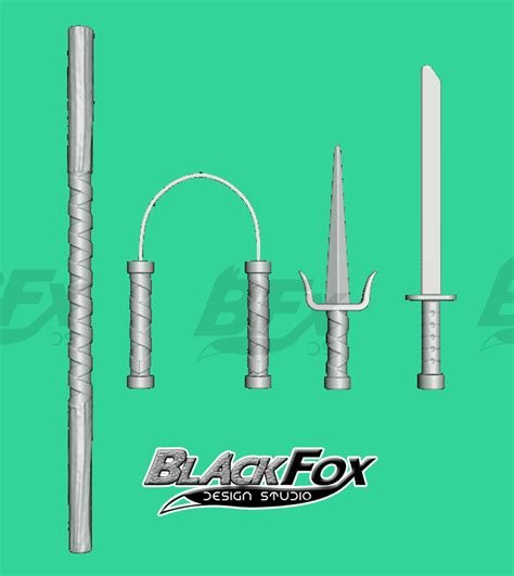 Ninja Turtle Weapons CWC 的图像结果