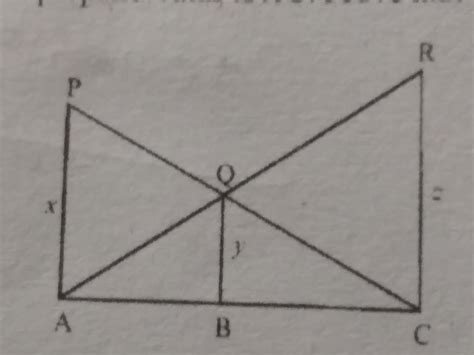 In the given figure , PA,QB and RC each are perpendicular to AC. prove ...