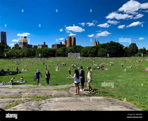 New York, New York, USA. 30th May, 2020. NEW) Sunny day at Central Park ...