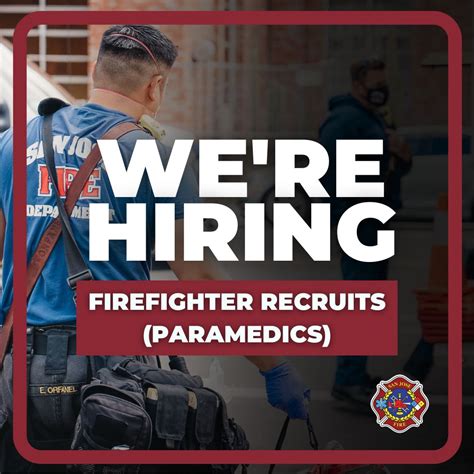 San José Fire Department on LinkedIn: Do you aspire to help others in ...