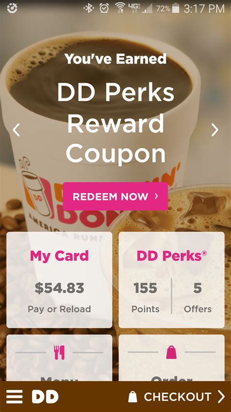Dunkin Donuts has a new Dunkin Donuts Application that saves you money ...