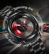 Buy SKMEI Spinning Car Wheels Rolling Watch for Men Analog Display ...