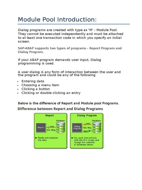Image result for What Is Search Help in Module Pool
