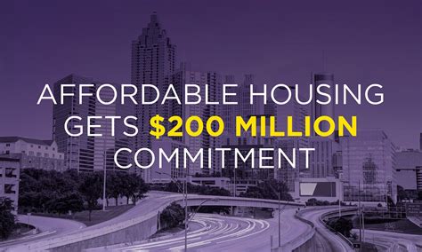 Atlanta affordable housing efforts get $200 million commitment ...