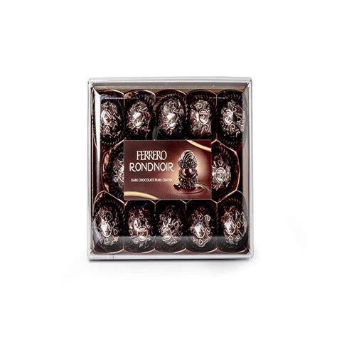Ferrero Rondnoir Dark Chocolate Pearl Center Imported – glamshow
