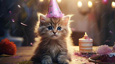 Happy Birthday Kitten Images