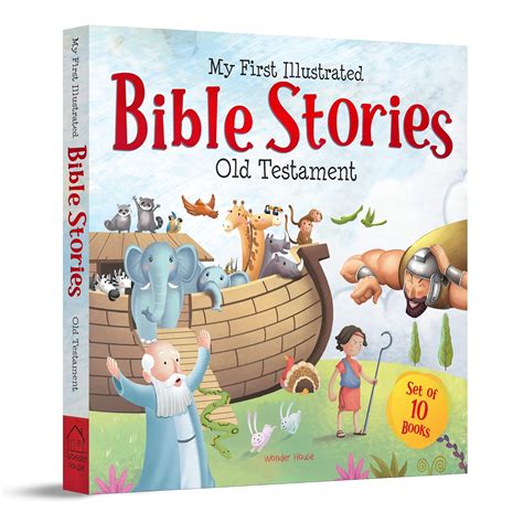 My First Illustrated Bible Stories from Old Testament: Boxed Set of 10 ...