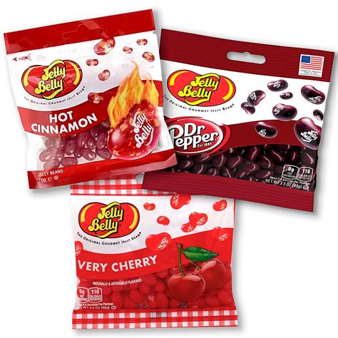 Jelly Belly Dr Pepper Jelly Beans, estómagos de cereza, gomitas de ...
