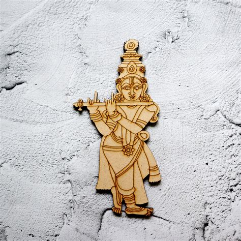 Kalamkari Krishna Premark Cutout – Handilane