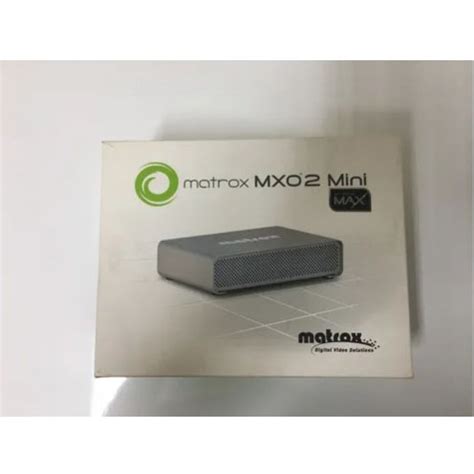 Matrox MXO2 Mini 的图像结果