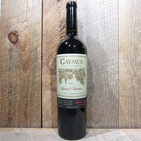Caymus Special Selection Cabernet Sauvignon 2016 750ml - Oak and Barrel
