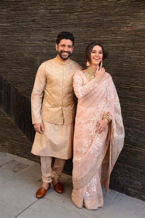 Newlyweds Farhan Akhtar - Shibani Dandekar Look Stunning as Man And ...