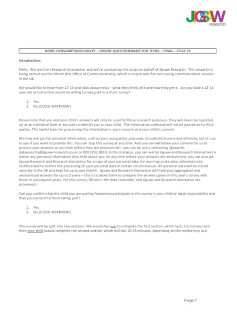 Questionnaire Introduction Sample 的图像结果