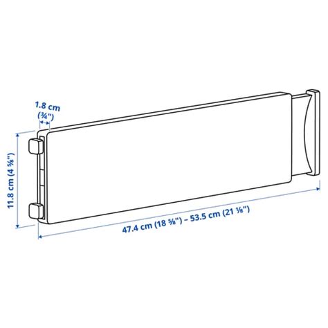VARIERA drawer divider - IKEA