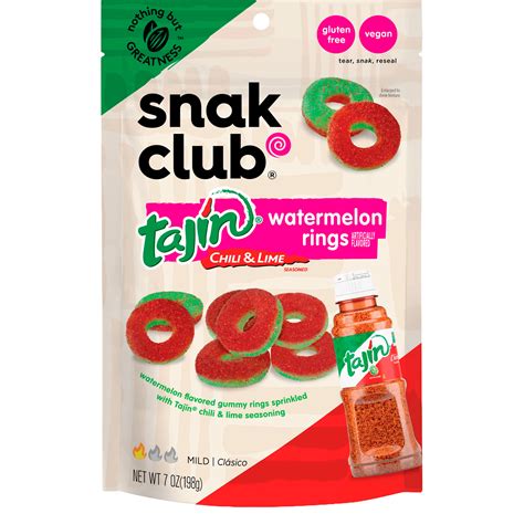 Tajin Watermelon Rings - Snak Club