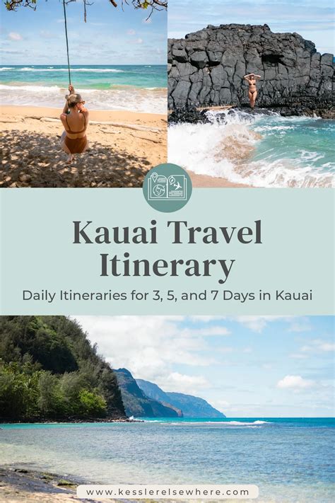 Kauai Travel Itinerary: 3, 5, and 7 Days