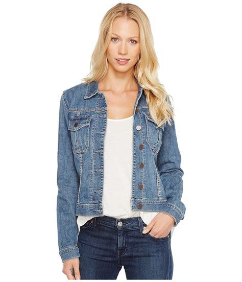 Buy KUT from the Kloth Amelia Denim Jacket, SERPA, Small at Amazon.in