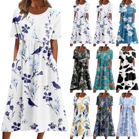 Plus Size Dresses for Women Casual,Womens Dresses Clearance Plus Size ...