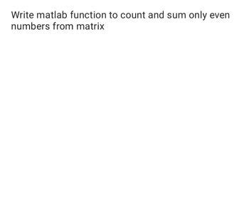 Image result for Using for Loop to Sum Even Numbers in MATLAB