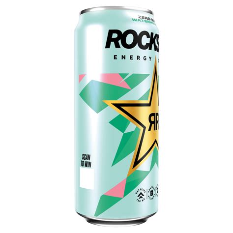 Rockstar Zero Sugar Watermelon Kiwi Energy Drink 500ml | One Stop