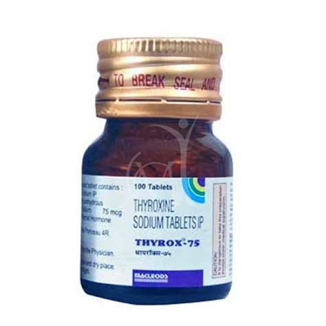 Thyrox 75 Tablet Exporter in India - Jindal Medical Store