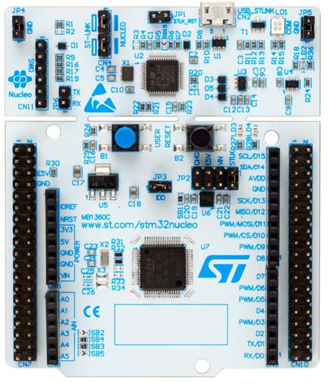 NUCLEO-G071RB STMicroelectronics | STMicroelectronics STM32 Nucleo-64 ...