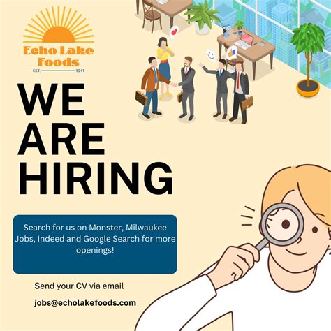 📢 Exciting news! Echo Lake Foods is expanding and we're looking for ...