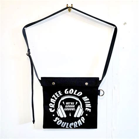 【在庫僅少】CGM x soulcrap THE NORTHERN TOUR サコッシュ（黒） | Green Union Records