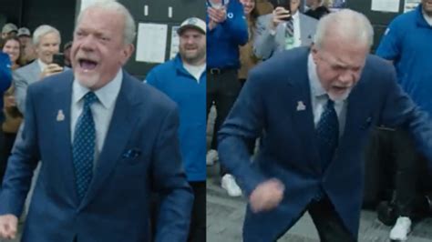 Jim Irsay's locker room dance celebration surfaces after Colts owner's ...