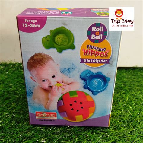 Roll a Ball & Floating Hippos (2 in 1 Box) – Toys Colony