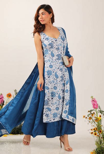 Serena Organza Dupatta – TJORI