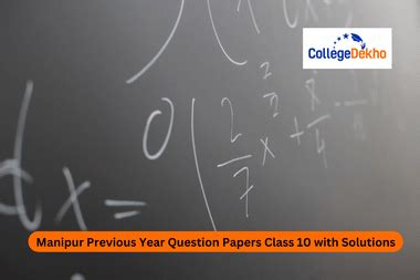Manipur Class 10 Previous Year Question Papers: Download Free PDF ...