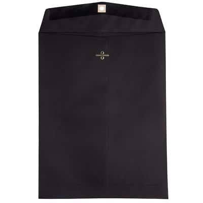 JAM Paper Smooth Black Open End Catalog Envelopes with Clasp Closure ...