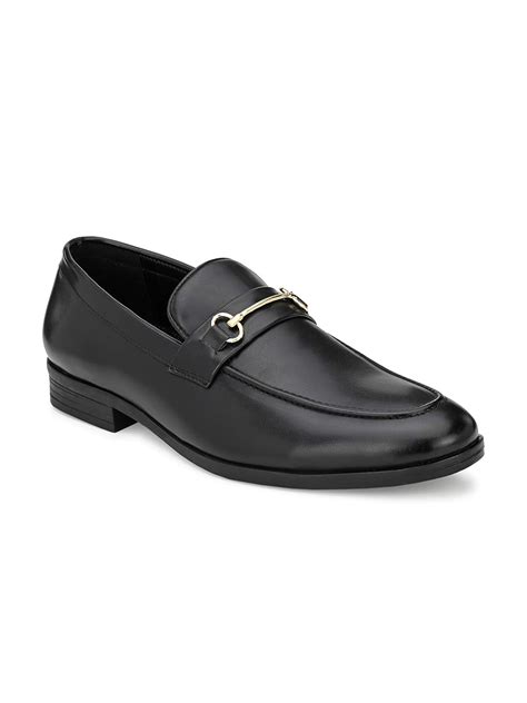 Buy San Frissco Men's Loafers Semi Casual Shoes with Horsebit Buckle ...