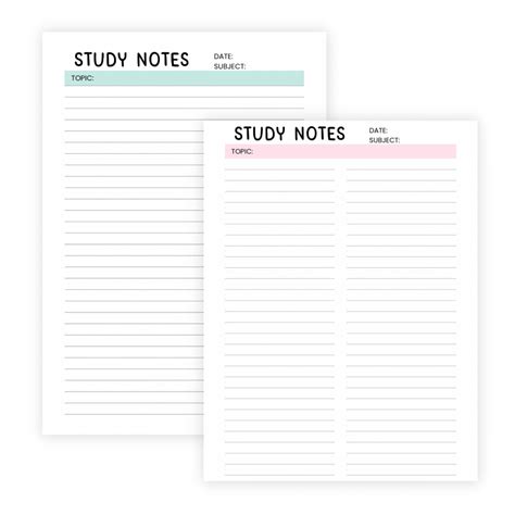 Image result for How to Make Study Notes