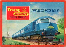 Image result for Blue Pullman Train Set