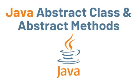 Abstract Classes and Methods in Java 的图像结果