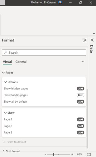 Image result for Page Navigation in Power Bi without Using Control Key