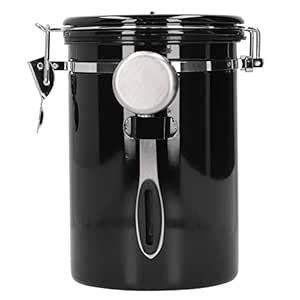 Buy Coffee Container, with Exhaust Valve and 1/8 Cup Measuring Spoon ...