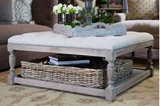 Using An Ottoman As A Coffee Table by Ottoman Coffee Tables Diy Decorator Using An Ottoman As A Coffee Table