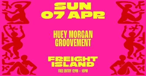 HUEY MORGAN - SPRING SUMMER FESTIVAL SERIES, Freight Island, Manchester ...