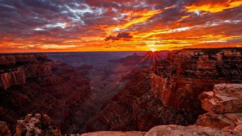 Grand Canyon Sunrise: Stunning Nature HD Sunset Wallpaper