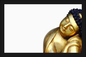 Gautam Buddha Religious Poster with A4 Size Frame F-931 Paper Print ...