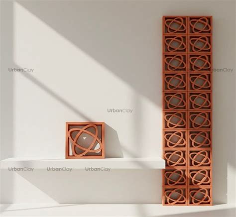 Clay Amber Jaali Clay Breeze Blocks | Terracotta Jali Catalog ...