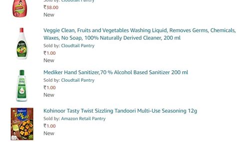 Today's Amazon Fresh - Today's Amazon Fresh Rs.1 Deals | Bigtricks.in