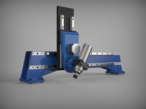 CNC gantry with rotary head | Diy cnc router, Cnc machine design, Cnc ...