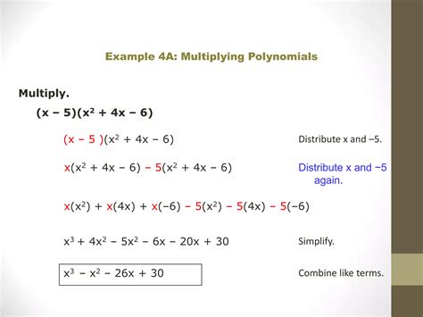 Operations on Polynomials | PPTX