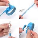 DISHIVA Anti-Static [ESD] Safe Discharge Wristband Wrist Strap Band ...