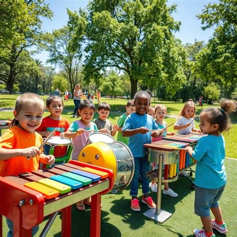 Image result for Outdoor Musical Instruments for Kids
