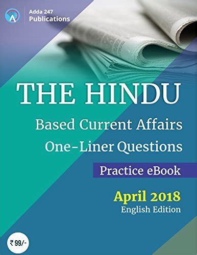 The Hindu Newspaper Based Current Affairs Practice Questions One-Liners ...